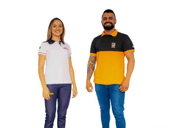 Camisetas de Malha — fotografia real PrimeTec