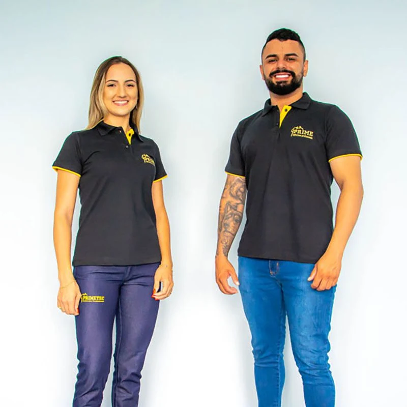 Camisetas de Malha — fotografia real PrimeTec